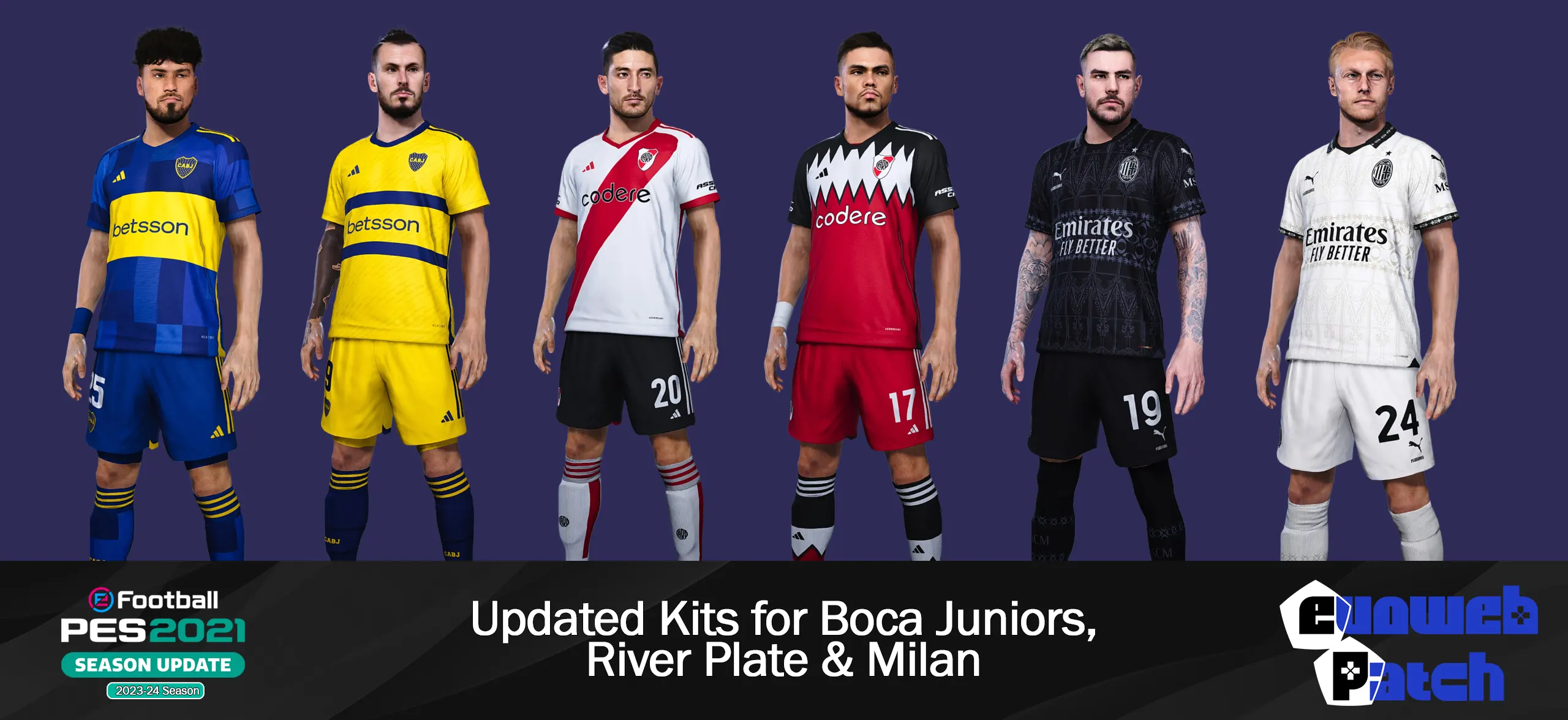 Boca Juniors Kits